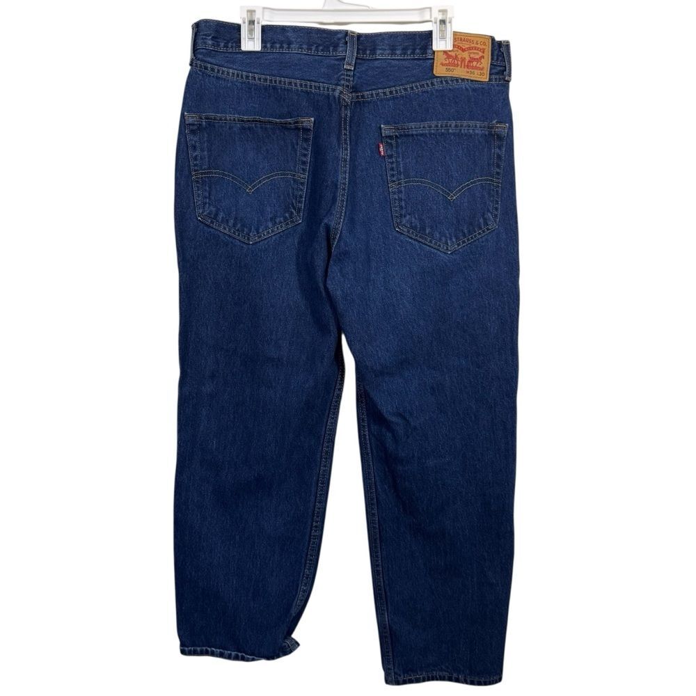Levi's 550 36x30 Medium Wash Relaxed Fit Jeans